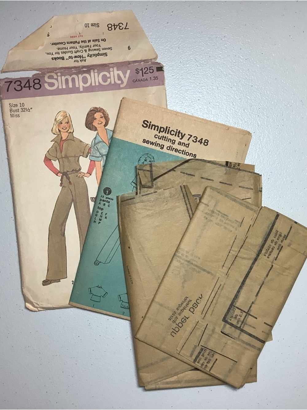 Simplicity 7348 Sewing Pattern - Picture 2 of 3